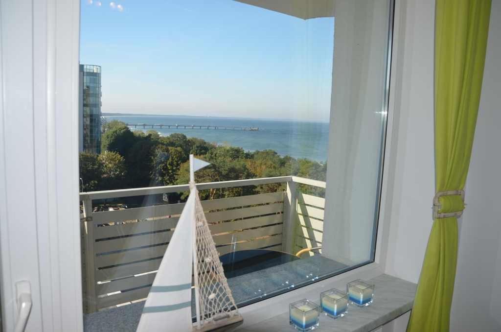 Apartament Z Panoramicznym Widokiem Na Morze Blisko Plazy I Centrum Pl Eng De Miedzyzdroje Esterno foto